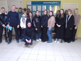  Студенты медицинского института посетили Калужскую областную станцию переливания крови