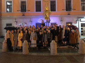 Студенты и преподаватели Института филологии и массмедиа посетили спектакль «Евгений Онегин»