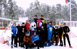 Поздравляем сборную команду КГУ по лыжным гонкам с победой в первенстве области среди ВУЗов!