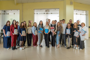 В КГУ им. К.Э. Циолковского наградили команду приёмной комиссии
