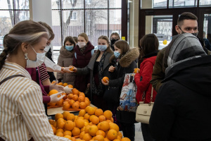 В КГУ состоялась акция #МЫВМЕСТЕ