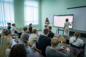 Первый день образовательных блоков для первокурсников прошёл в КГУ им. К.Э. Циолковского