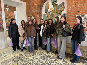 Студенты КГУ открыли для себя искусство мозаики в Тарусе