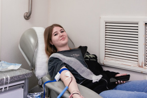 В КГУ завершилась ежегодная донорская акция