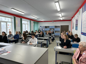 Сотрудники кафедры юриспруденции провели встречи с учащимися 7-9 классов средних школ Жуковского и Боровского районов 