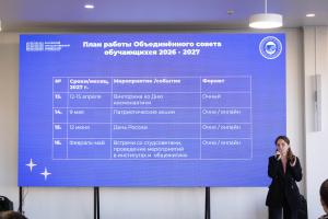 В КГУ состоялась отчётно-выборная конференция Объединённого совета обучающихся