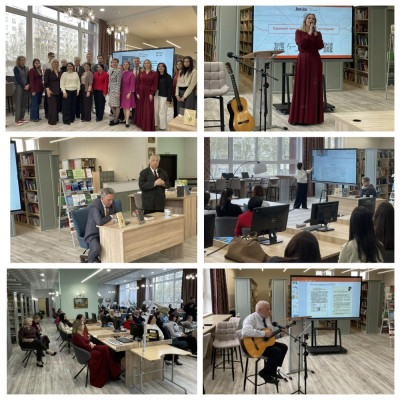 Встреча с В.О. Лопухиным в рамках проекта "Литературная гостиная КГУ"