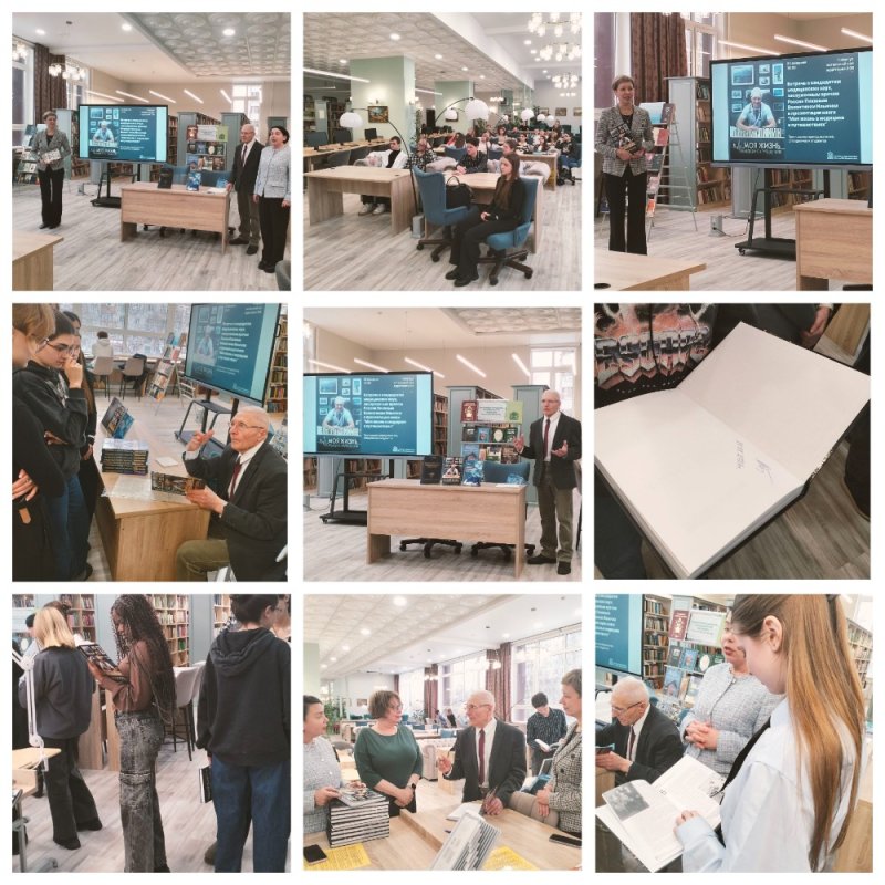 Встреча с известным российским хирургом, кандидатом медицинских наук В.И. Пикиным 